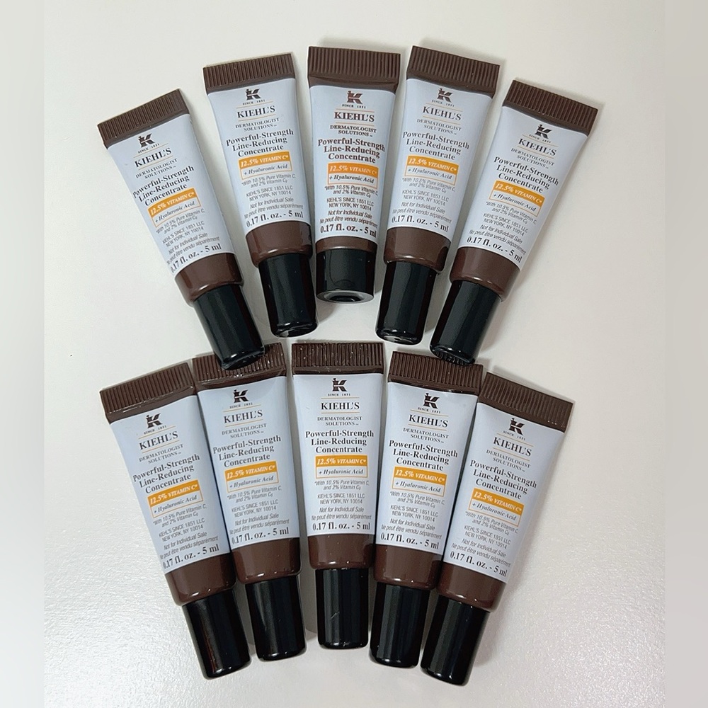Kiehl's Since 1851 Powerful-Strength Vitamin C Serum Sample Set 10pcs
